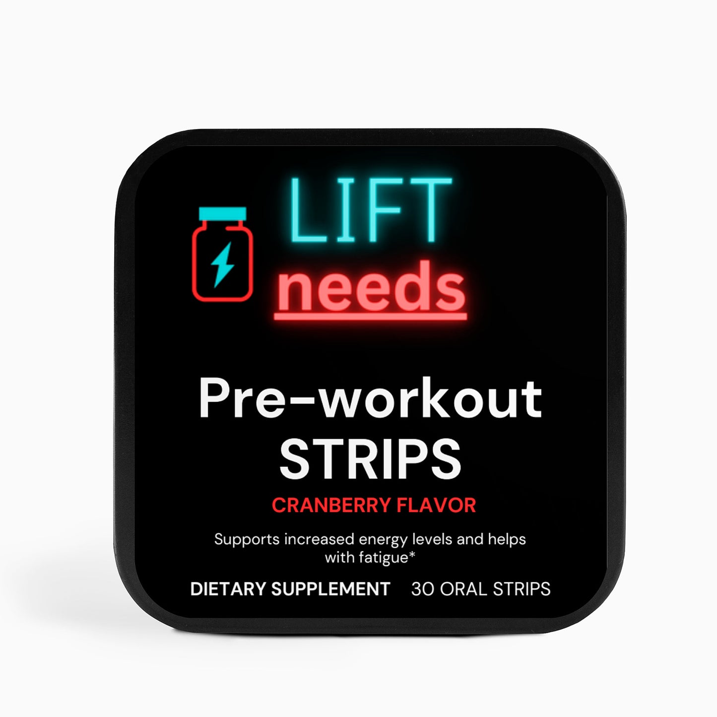 Fast dissolving Pre workout strips