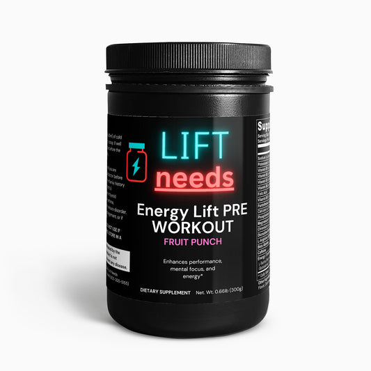 Fast Energy Lift Pre Workout Powder