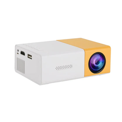  Portable LED Outdoor Mini HD 1080P Mobile Projector Ultra Clear Projector, Mini Portable Projector