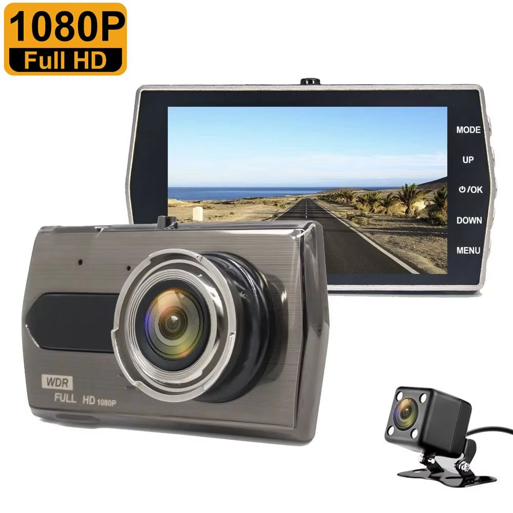 HD 1080P Dash Cam Car DVR Vehicle Camera Drive Video Recorder Black Box Auto Dashcam Car Accessories Night Vision Registrar