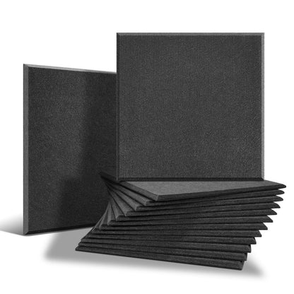 12PCS Acoustic Foam Wall Panels Studio Sound Noise Proofing Tiles KTV Studio 12"