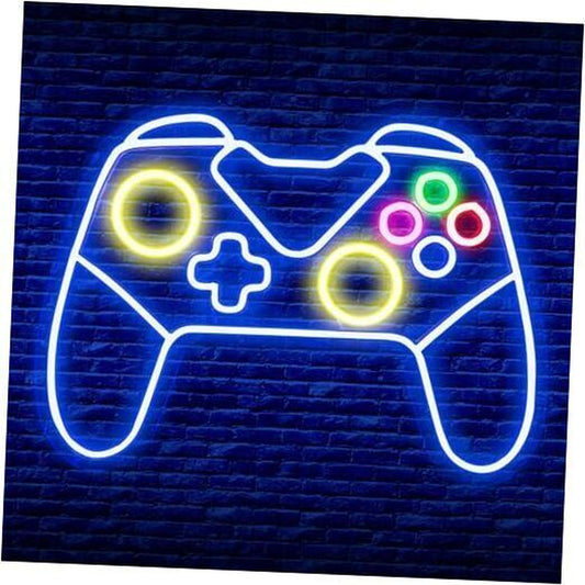 Gamer Neon Sign Gaming Neon Lights Gamepad Controller LED Signs for A-Gamer